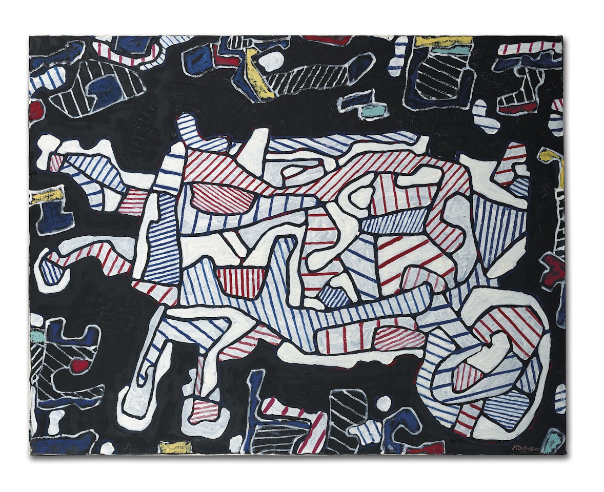 La Brouette I by Jean Dubuffet