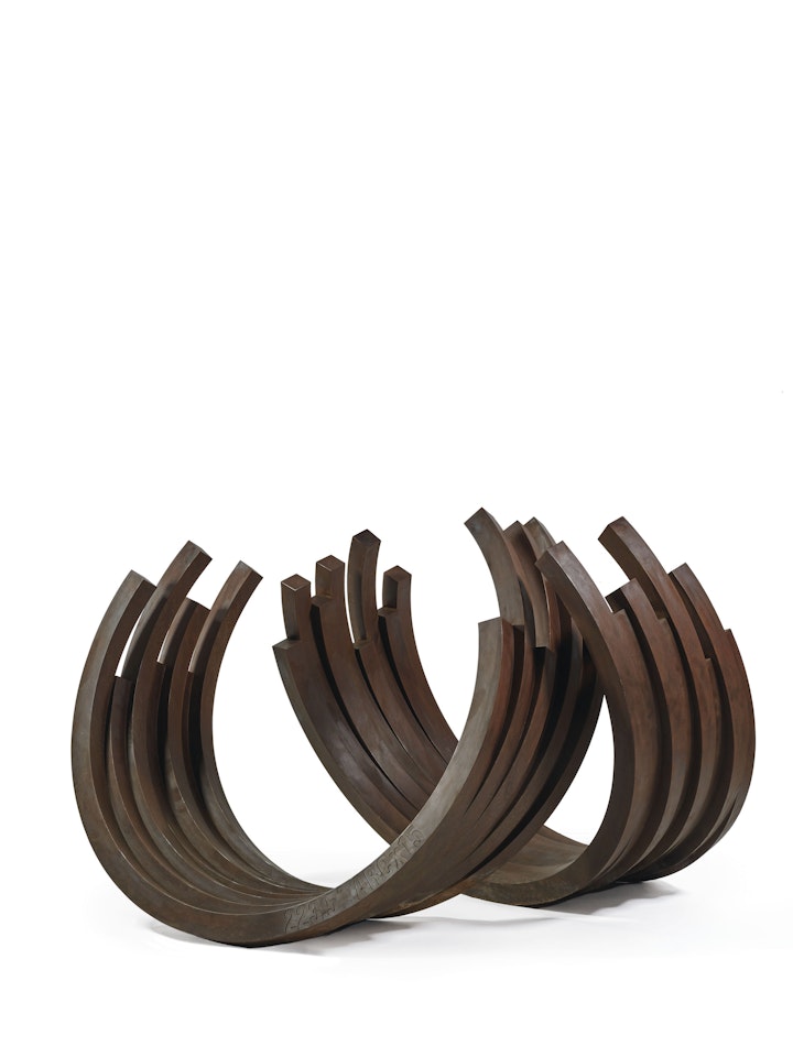 223.5° Arc x 15 by Bernar Venet