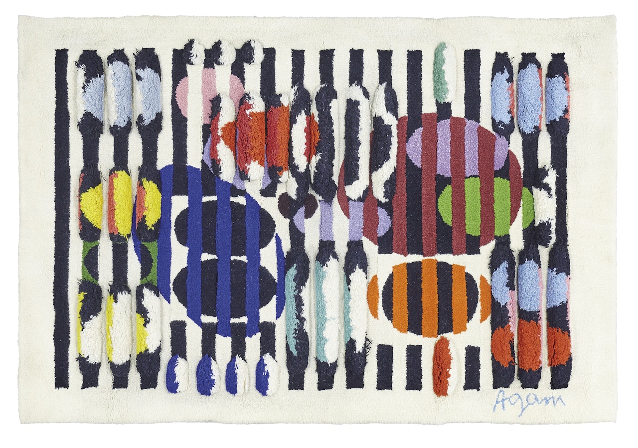 Tapisserie murale by Yaacov Agam