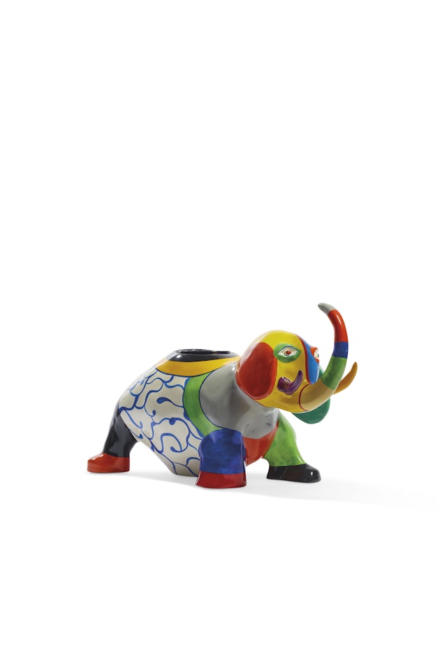 Elephant vase by Niki de Saint Phalle