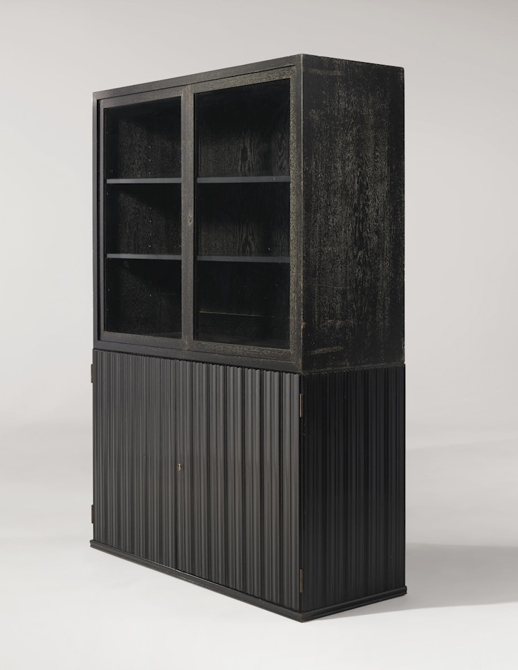 PAIR OF VITRINES, FROM A PRIVATE COMMISSION, AUSTRIA by Josef Hoffmann