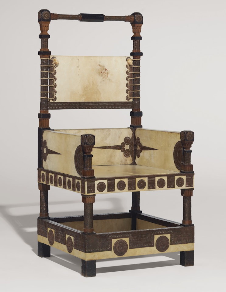 'THRONE' ARMCHAIR by Carlo Bugatti