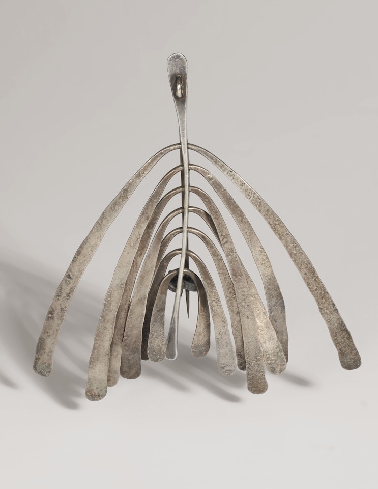 'FISHBONE' BROOCH by Harry Bertoia