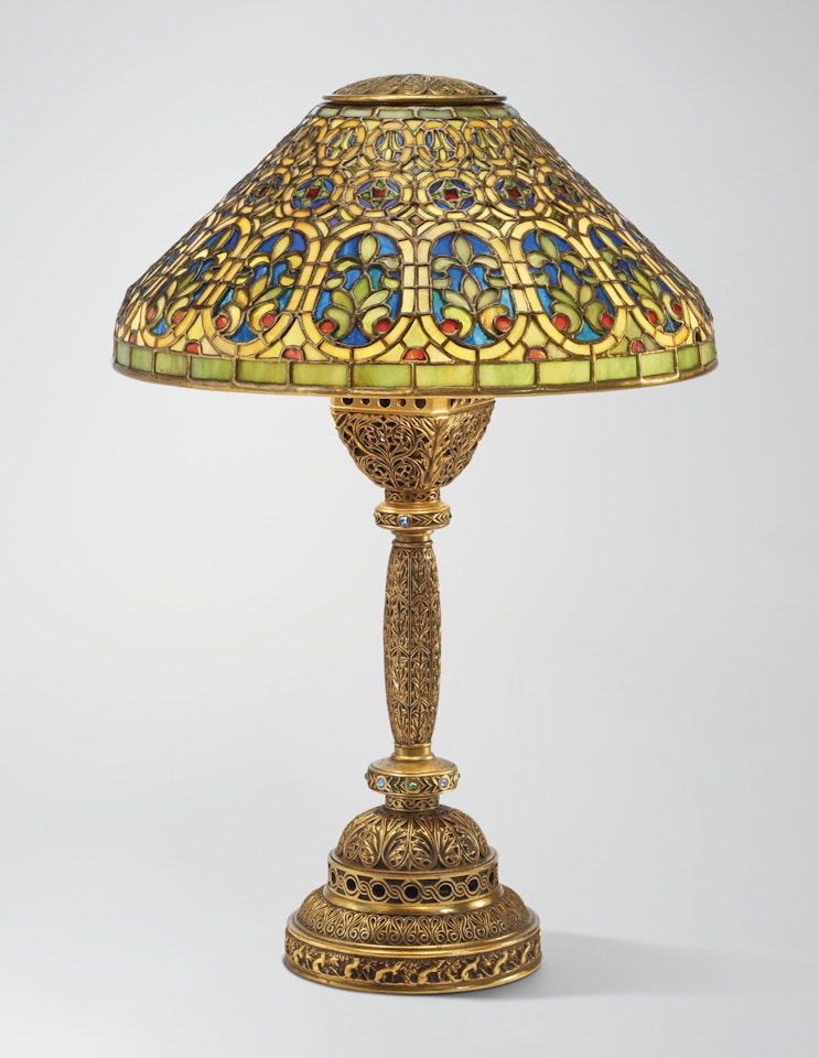 'VENETIAN' TABLE LAMP by Tiffany Studios