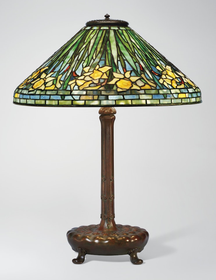 'DAFFODIL' TABLE LAMP by Tiffany Studios