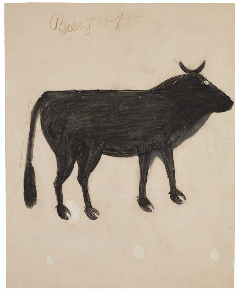 Black Cow by Bill Traylor