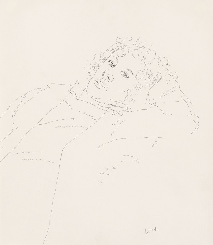 Gregory by David Hockney