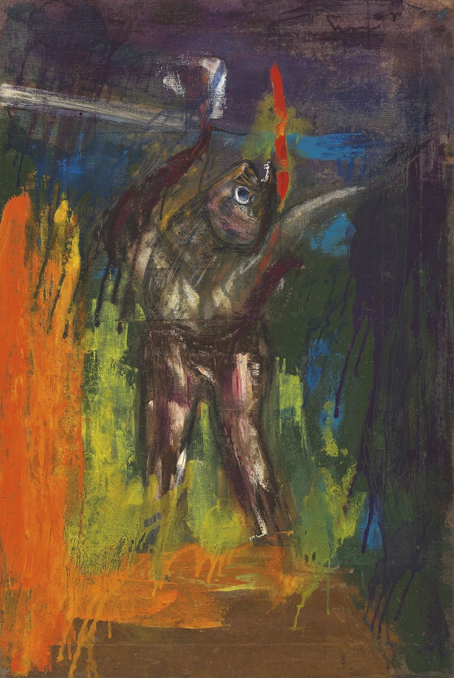 Fishperson by Frank Bowling