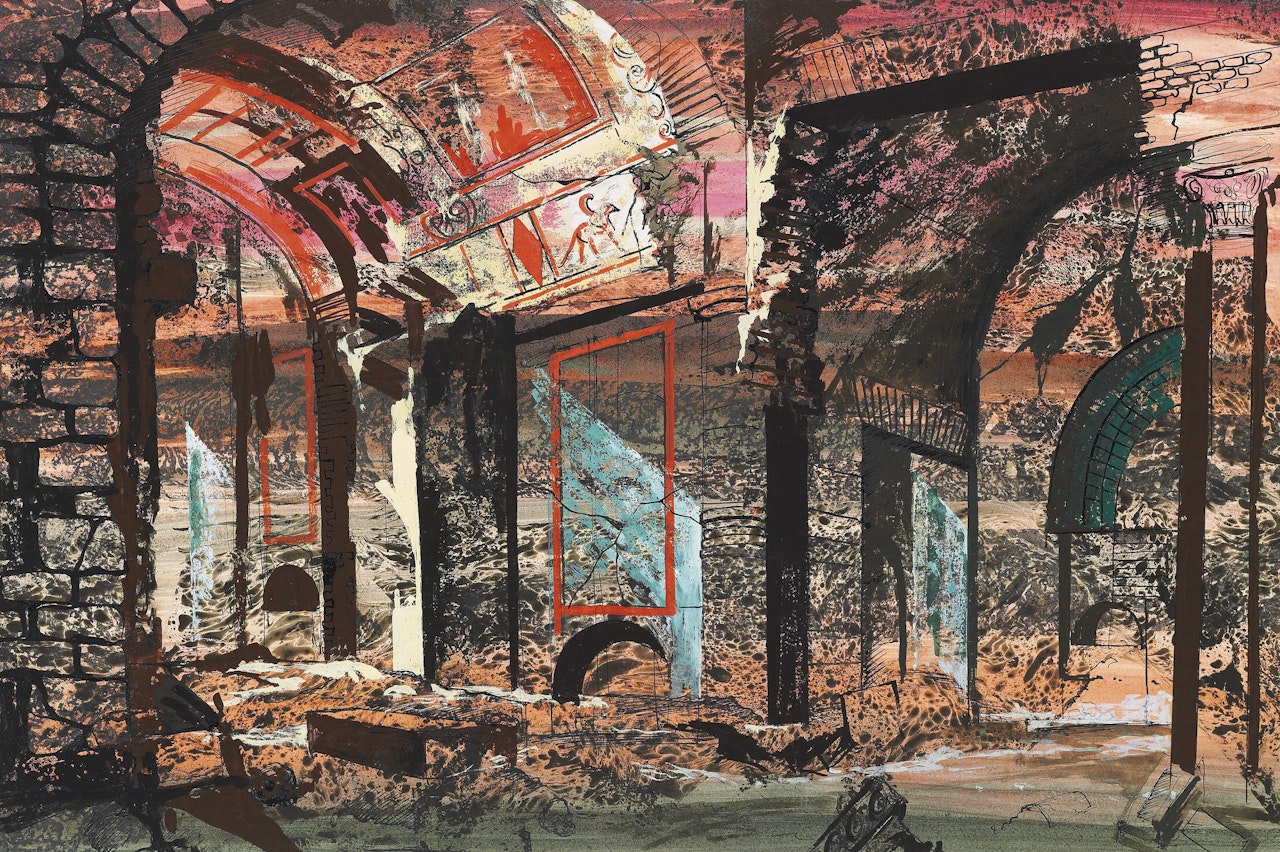 The Catacombs, Rome by John Piper