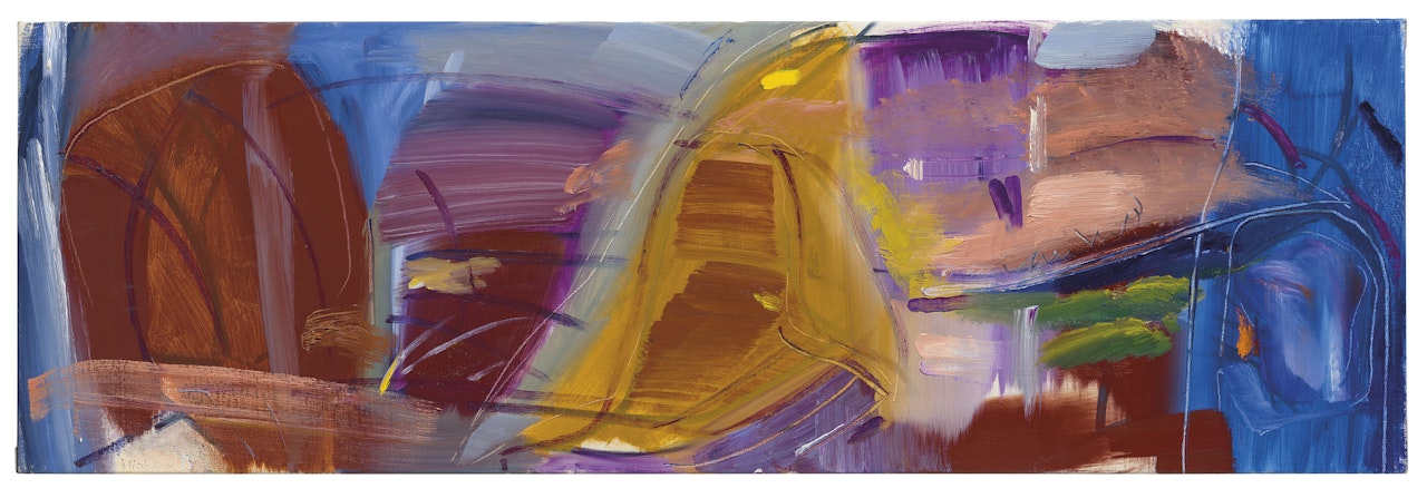 Monument in a Forest by Ivon Hitchens