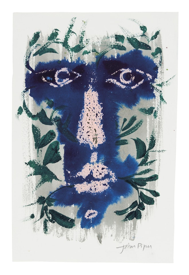 Foliate Head (The Green Man) by John Piper