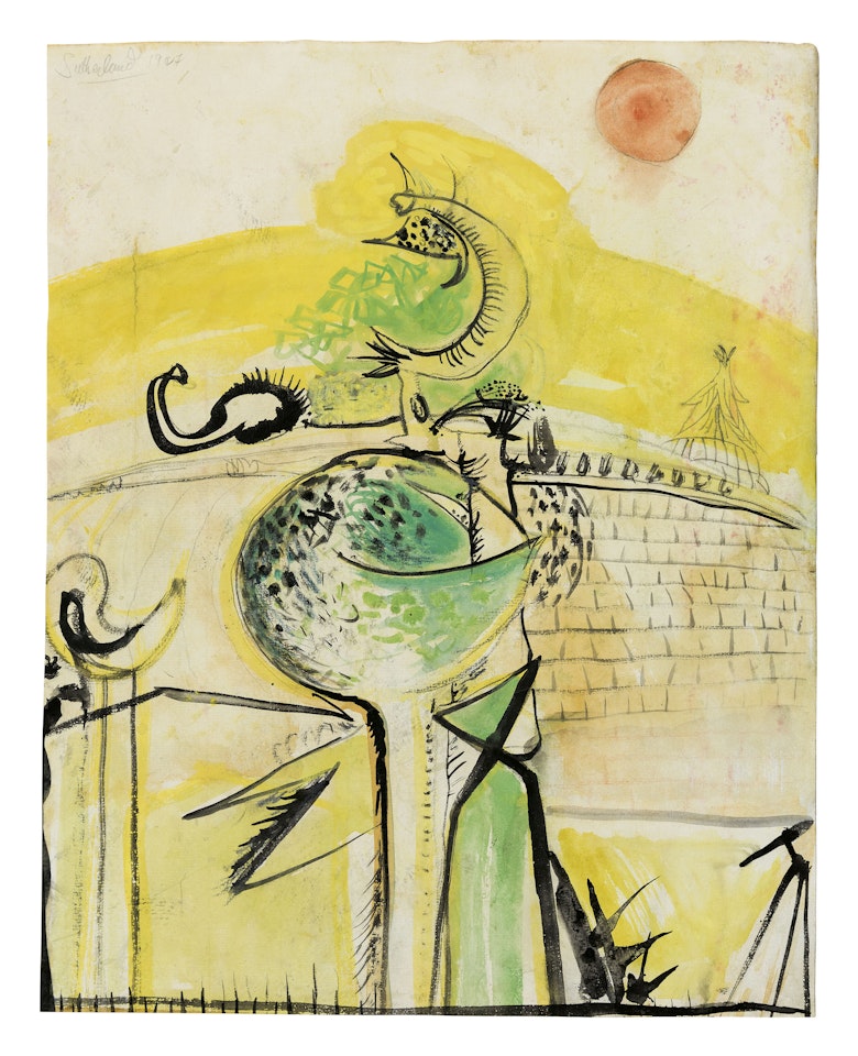 Study for 'Homage to Picasso' by Graham Sutherland