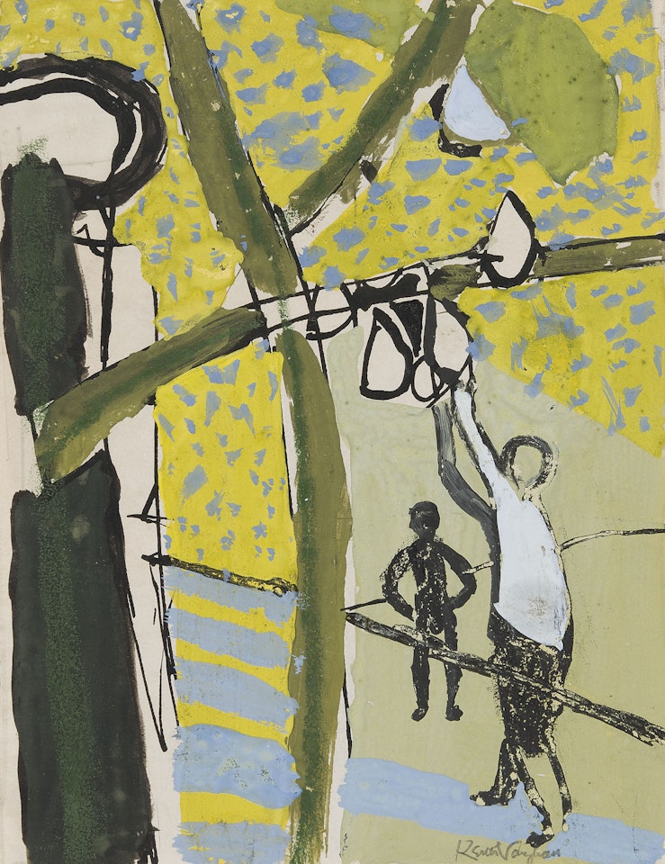 Boys Gathering Pears by Keith Vaughan