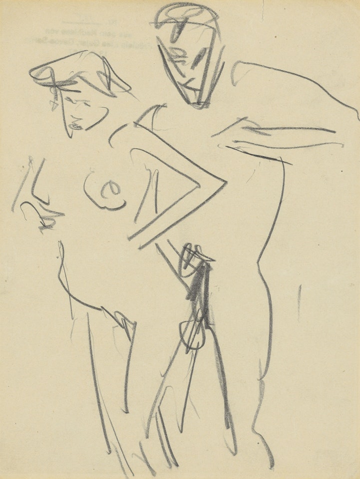 Liebespaar by Ernst Ludwig Kirchner