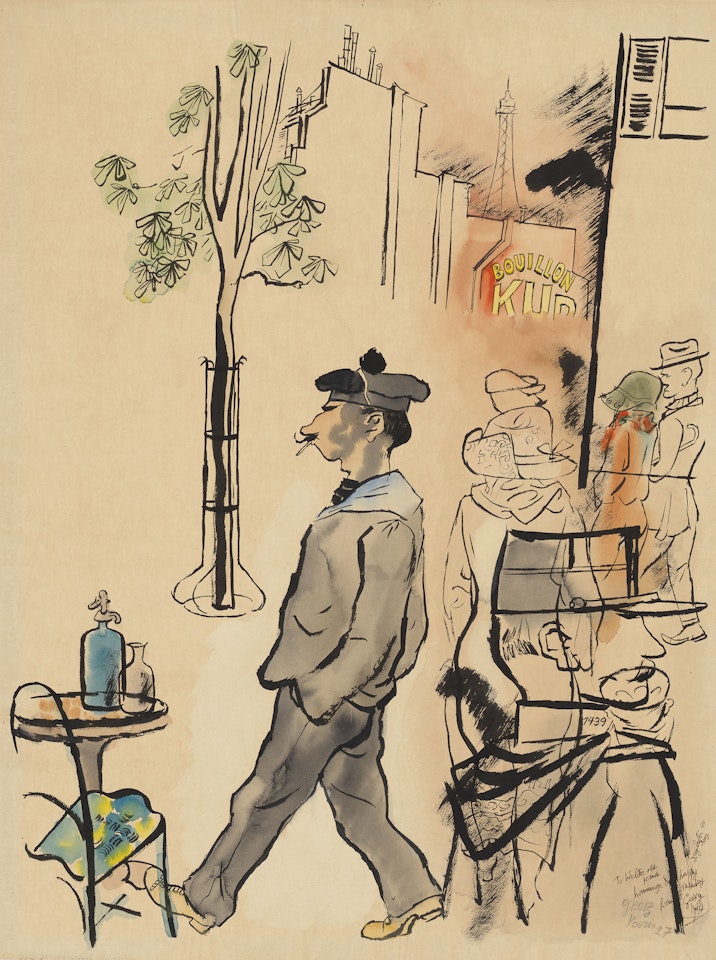 Land Urlaub by George Grosz