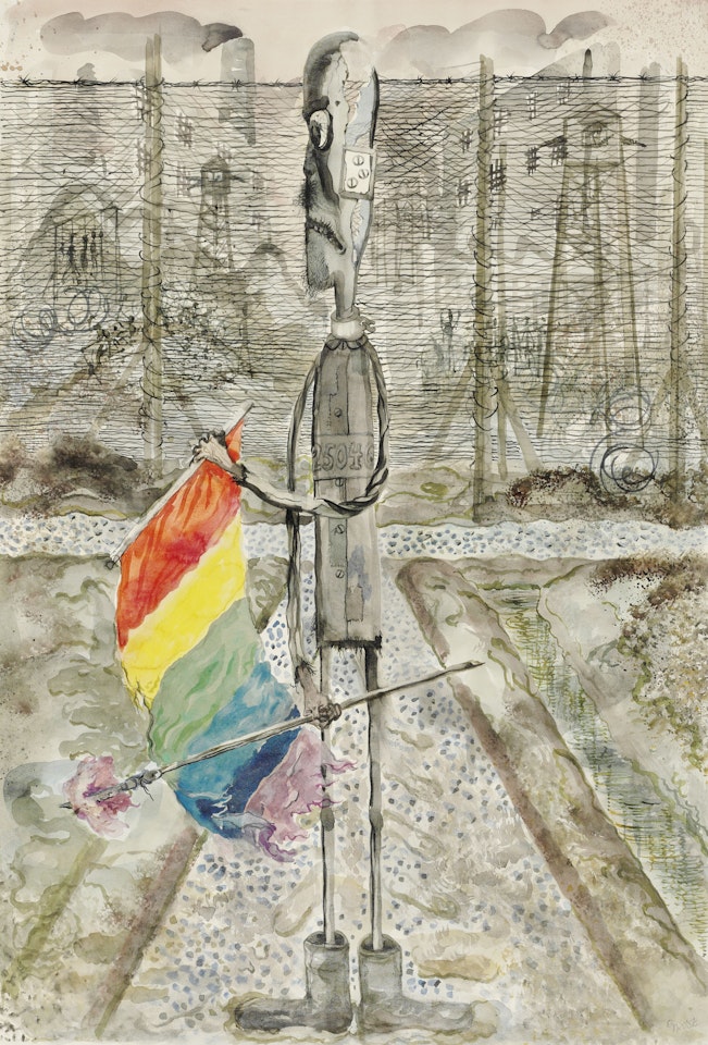 Der Feind des Regenbogens by George Grosz