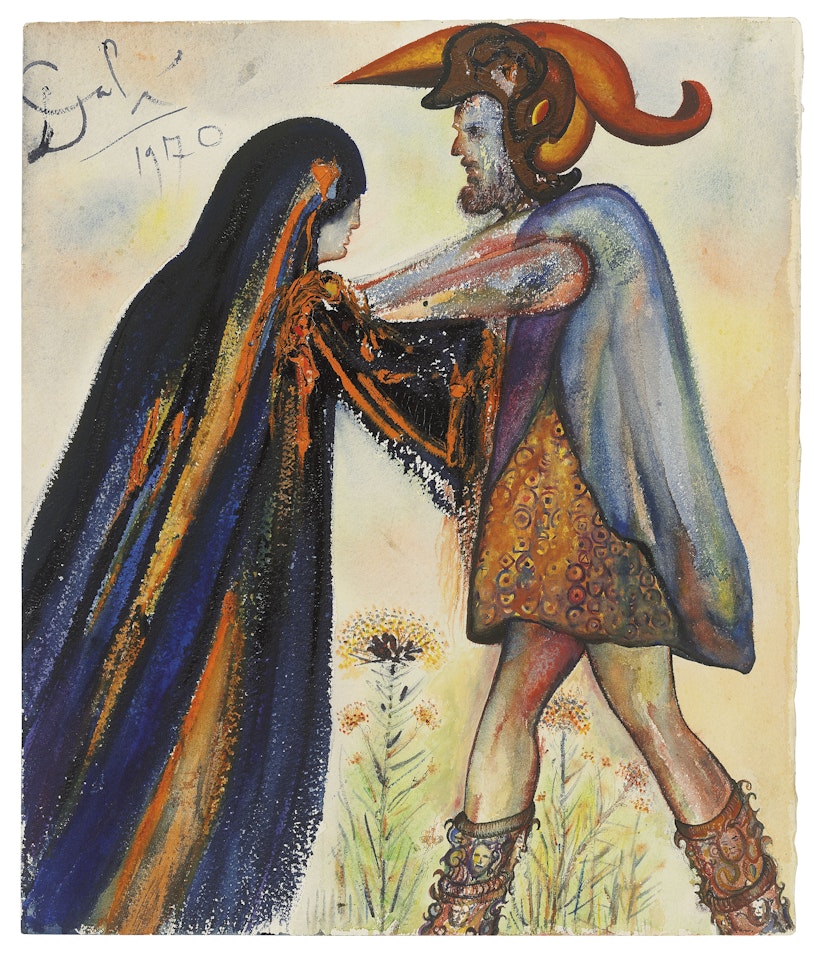 Pénélope et Ulysse by Salvador Dali