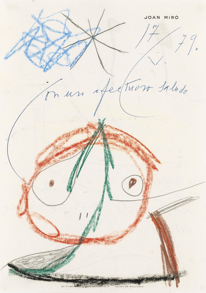 Personnage by Joan Miró