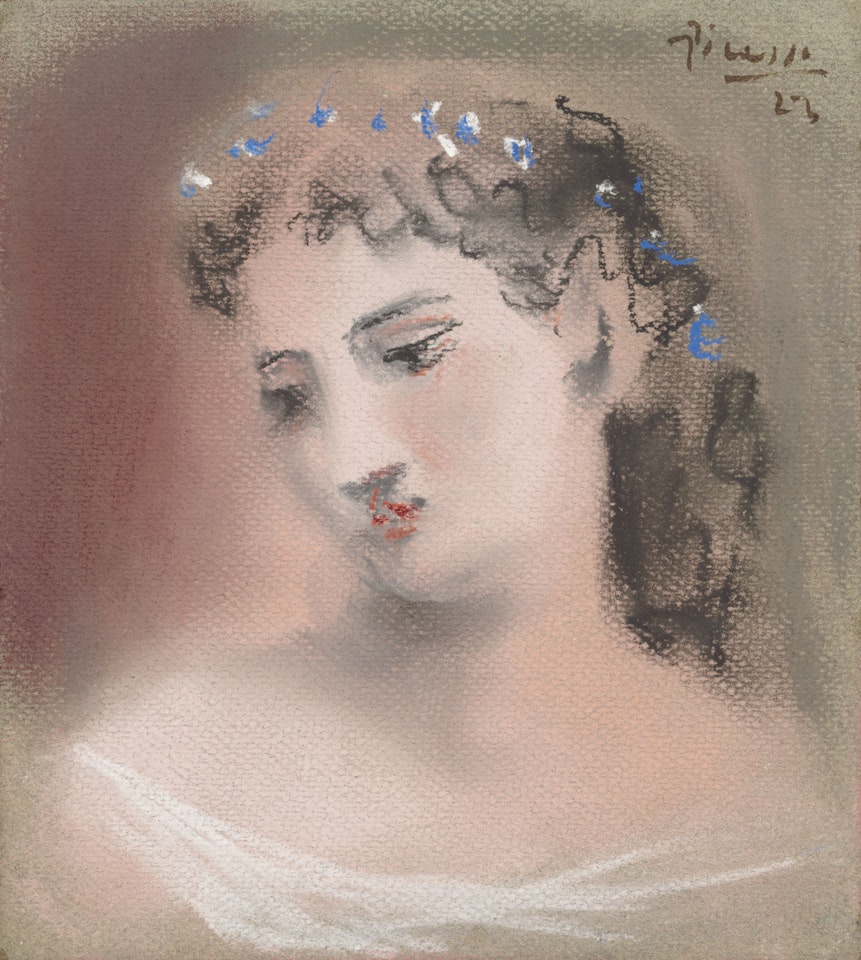 Tête de femme penchée by Pablo Picasso