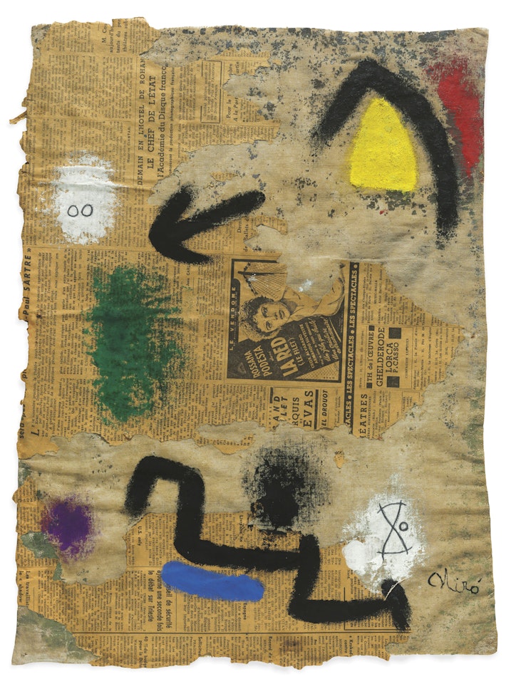 Oiseau I by Joan Miró