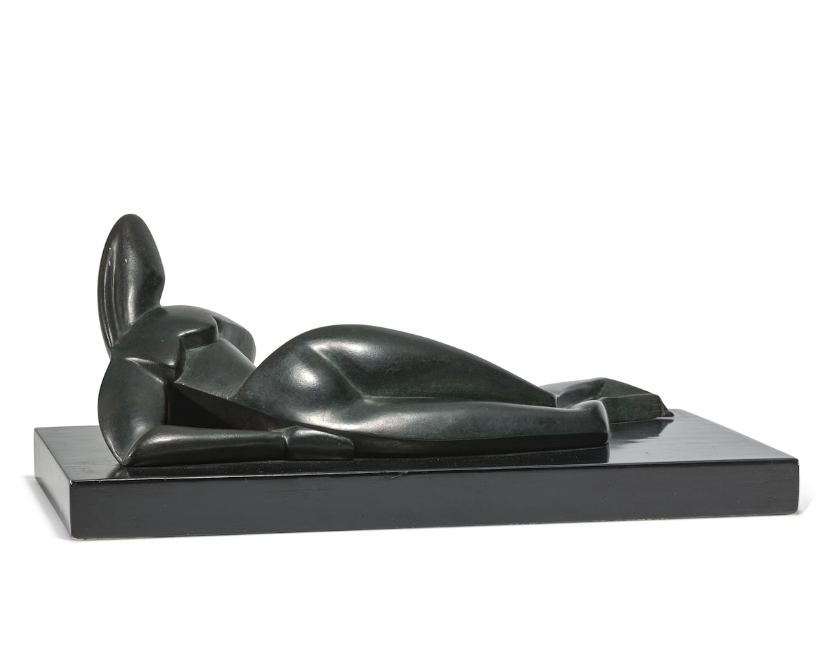 Small Reclining Figure by Alexander Archipenko