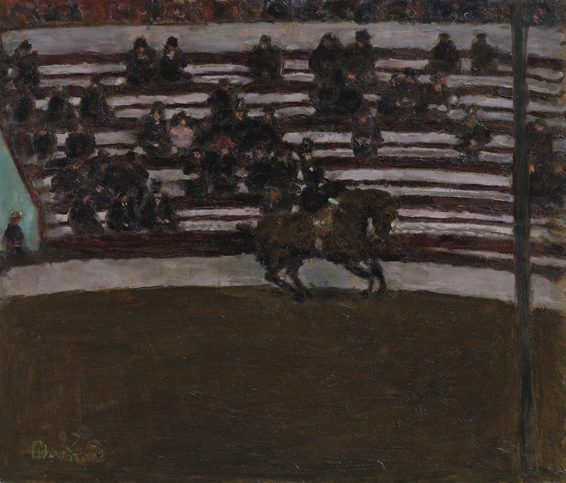 Au cirque, l'écuyère by Pierre Bonnard