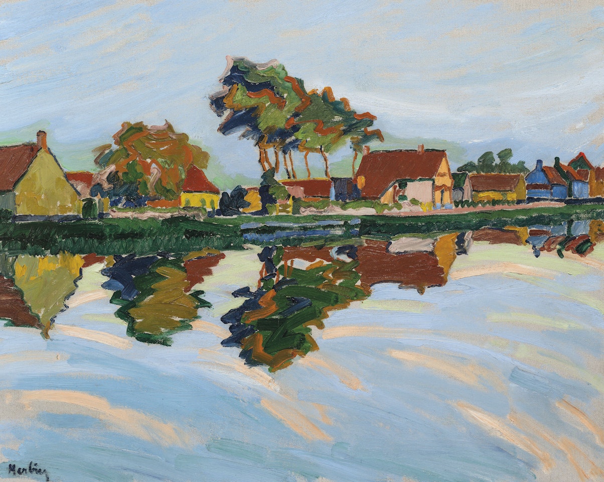 Paysage by Auguste Herbin