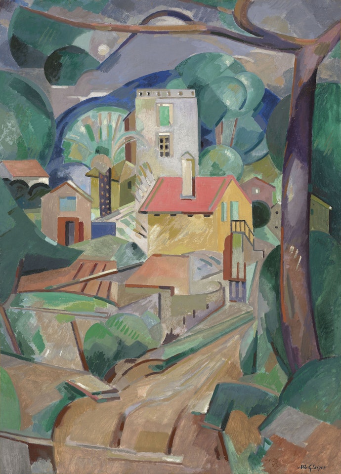 Cavalaire ou Le Village by Albert Gleizes