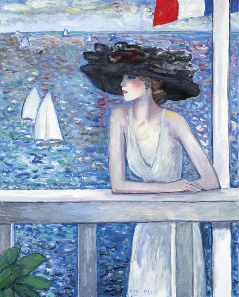 Le drapeau by Jean-Pierre Cassigneul