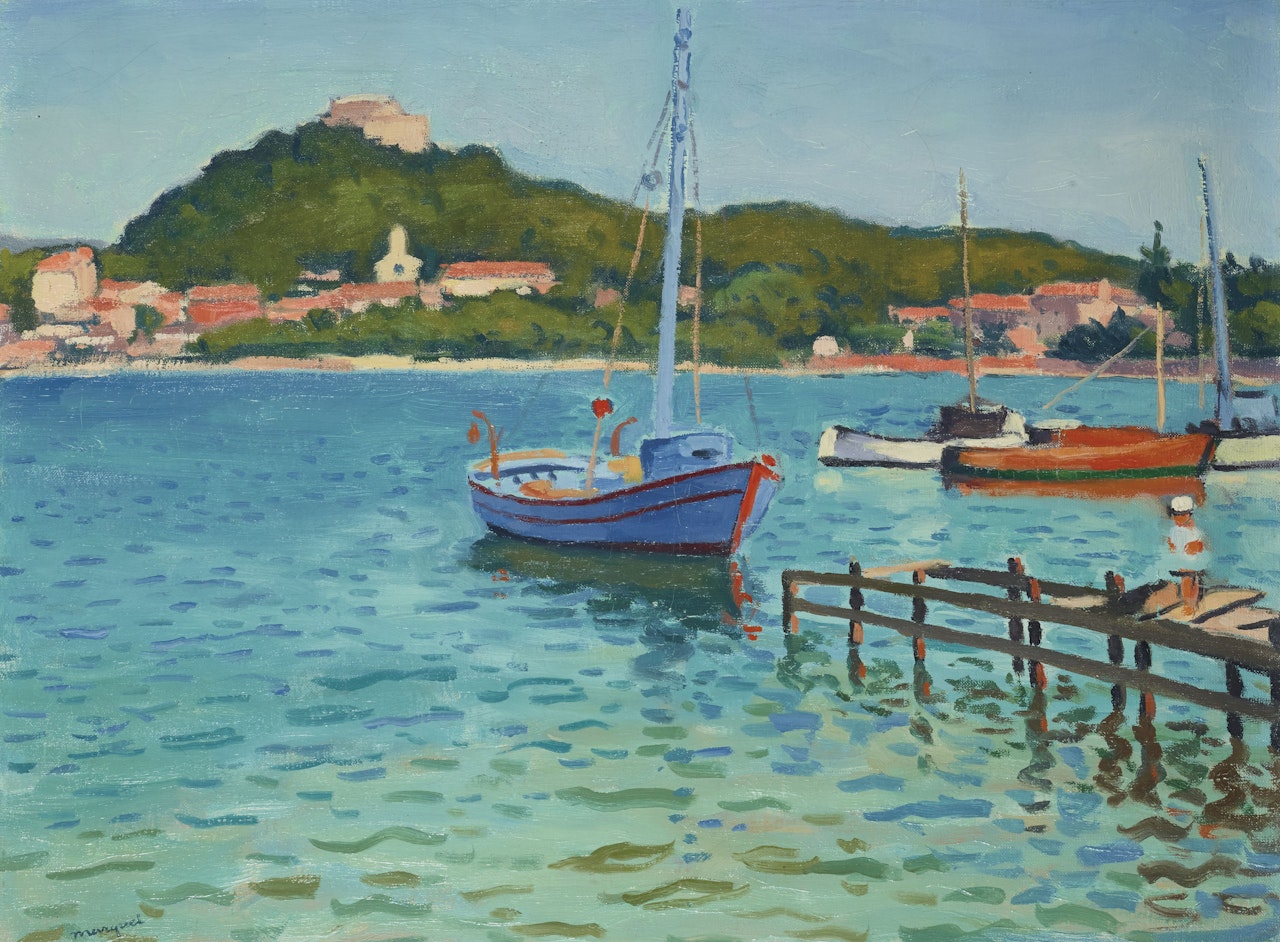 Porquerolles, après-midi d'été by Albert Marquet