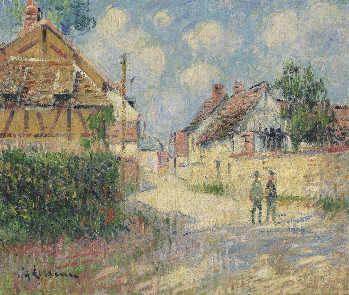 La route de Tournedos by Gustave Loiseau