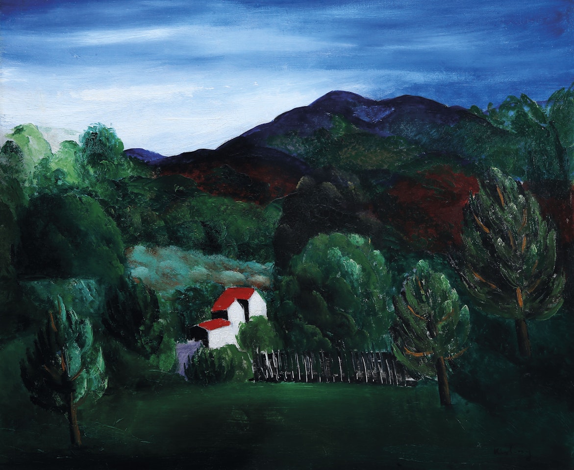 Paysage provençal by Moïse Kisling