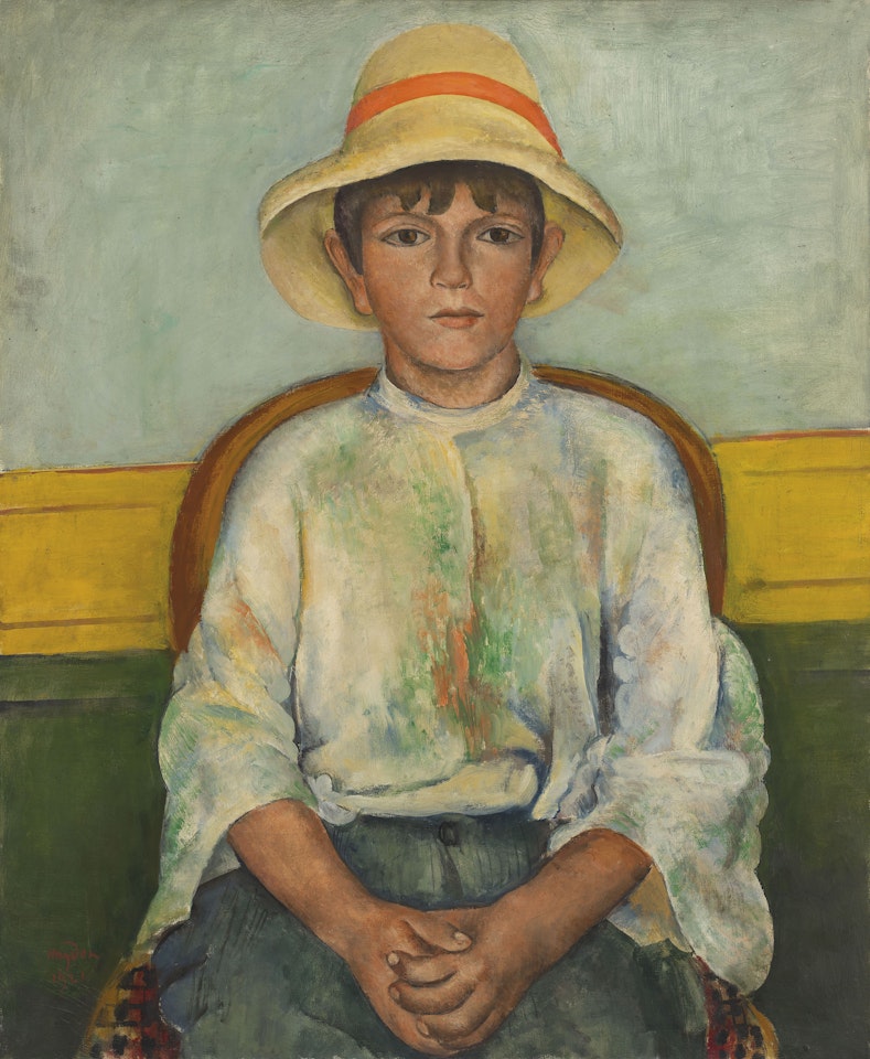 Portrait d'un jeune garçon by Henri Hayden