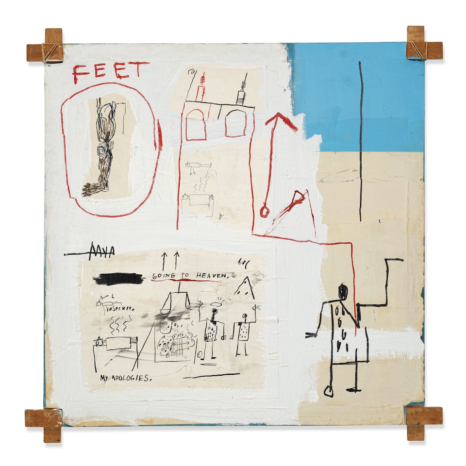 The Mosque by Jean-Michel Basquiat