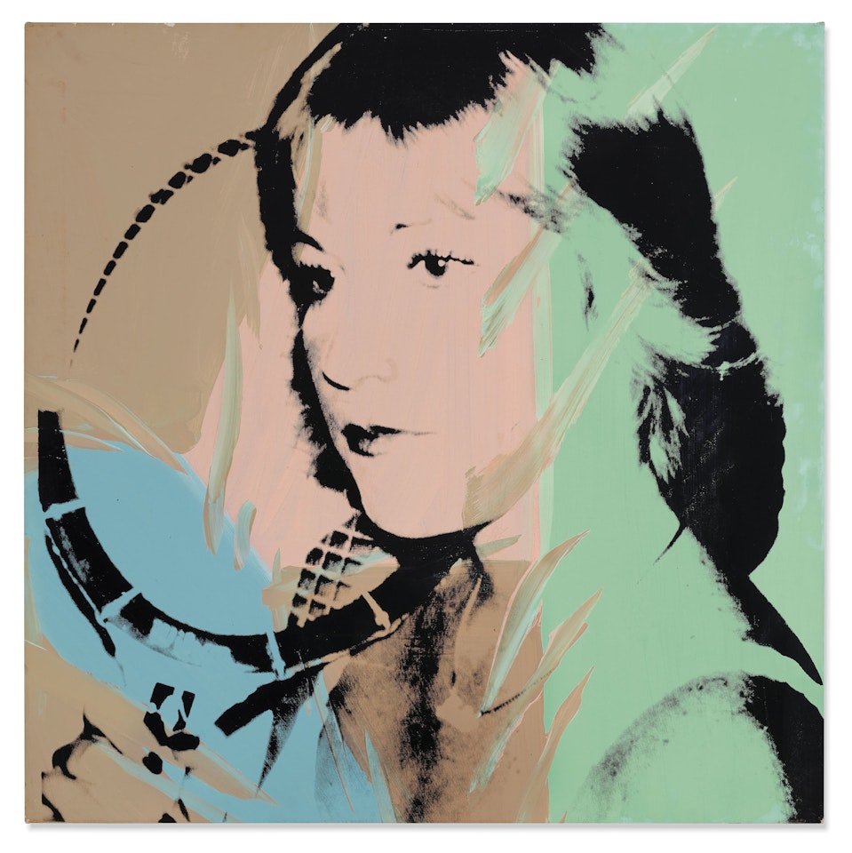 Chris Evert by Andy Warhol