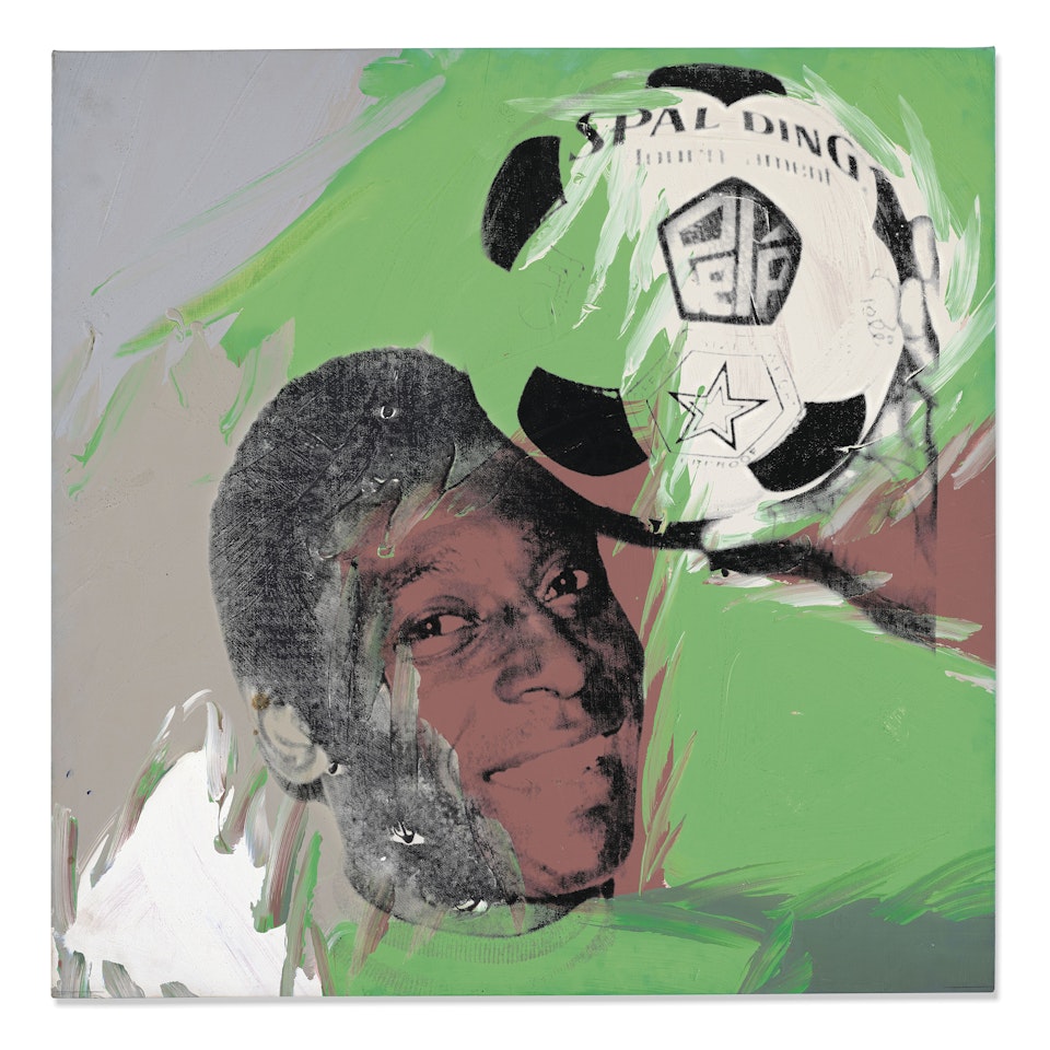 Pelé by Andy Warhol