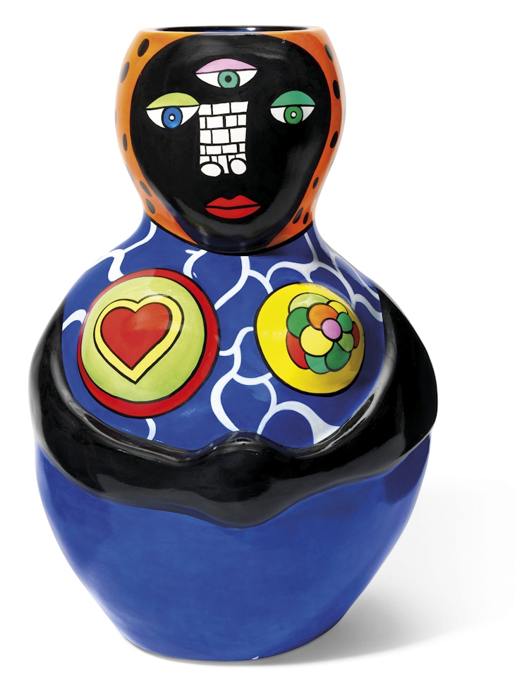 Azteca Nana vase by Niki de Saint Phalle