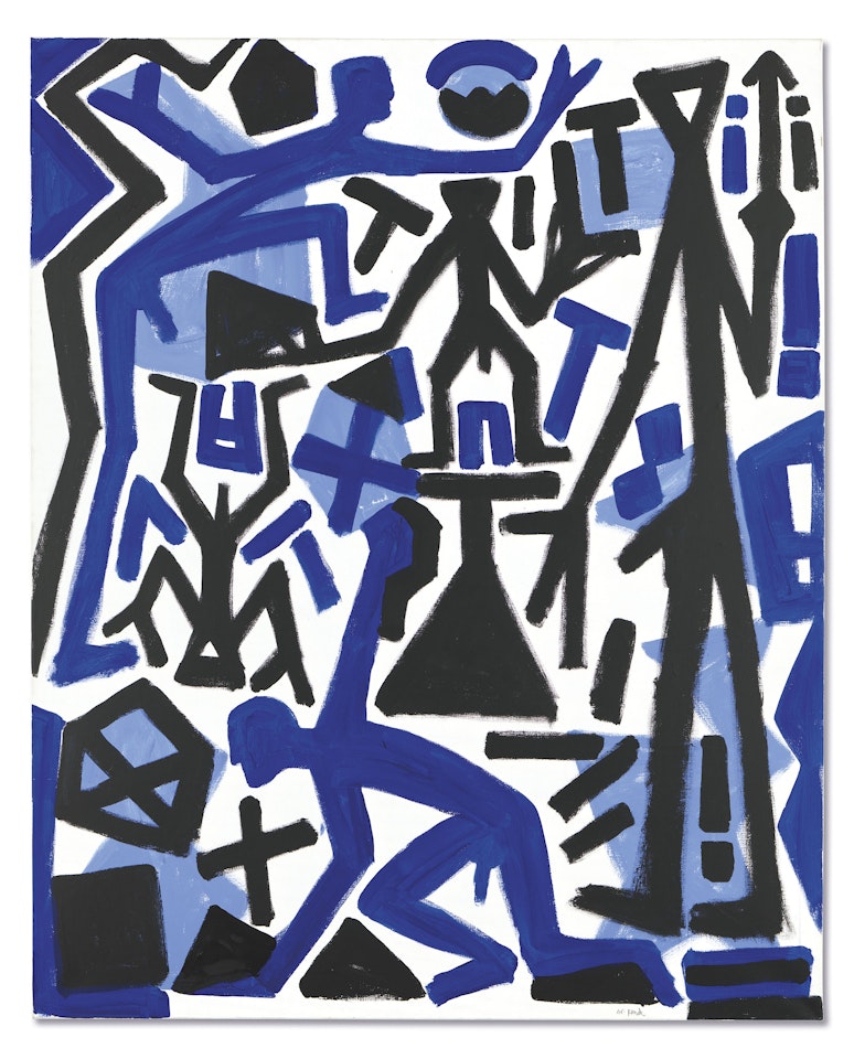 Sehnsucht (Longing) by A.R. Penck