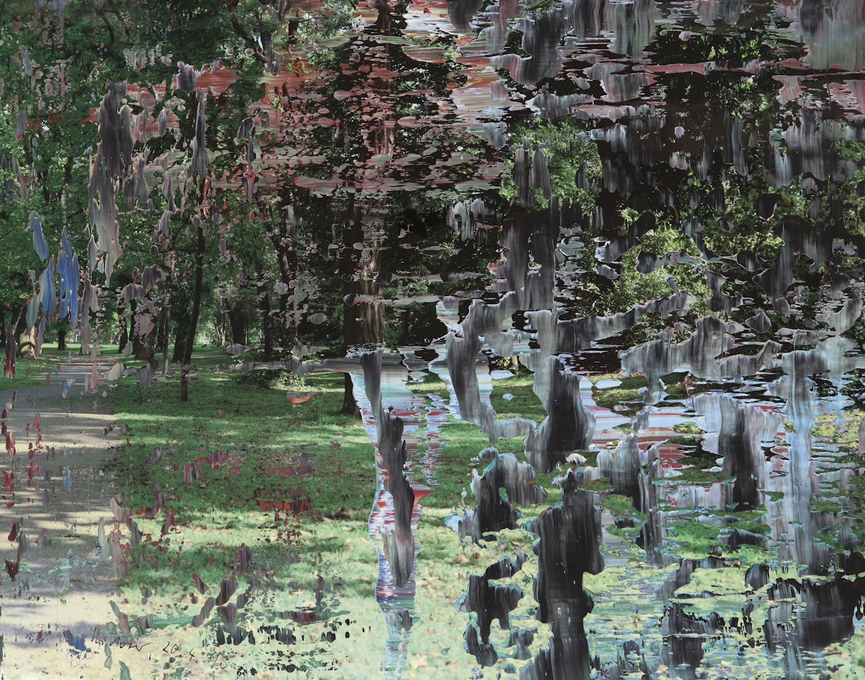 Untitled (Park) by Gerhard Richter