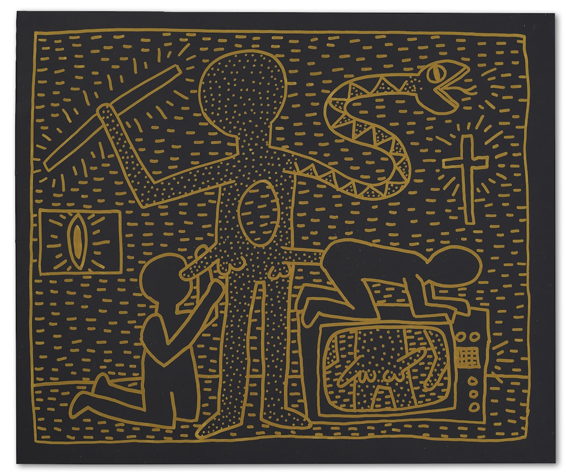 Untitled (June 28 1981) by Keith Haring