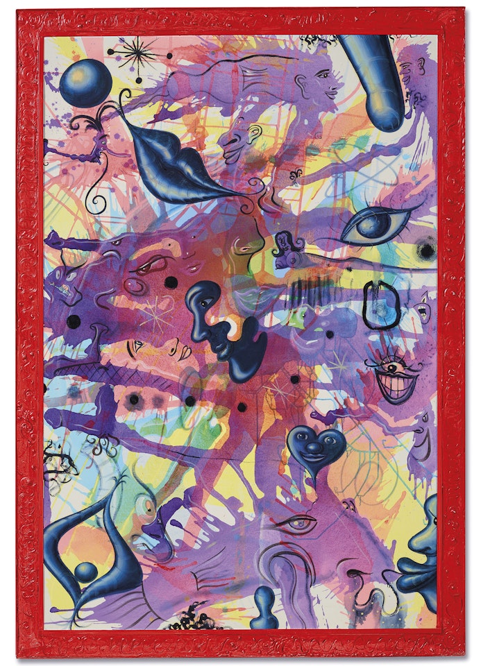 Autoerotoejizzmic by Kenny Scharf