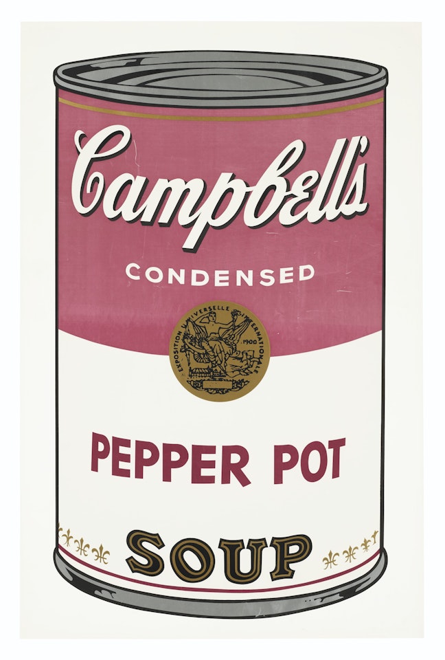 Pepper Pot, from Campbell's Soup I by Andy Warhol