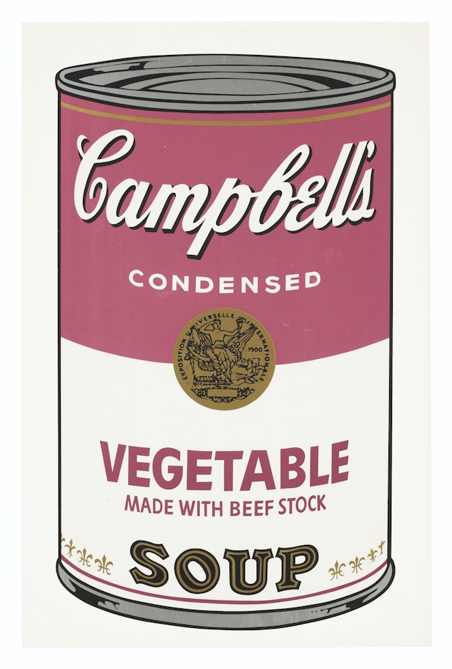 Vegetable, from Campbell's Soup I by Andy Warhol