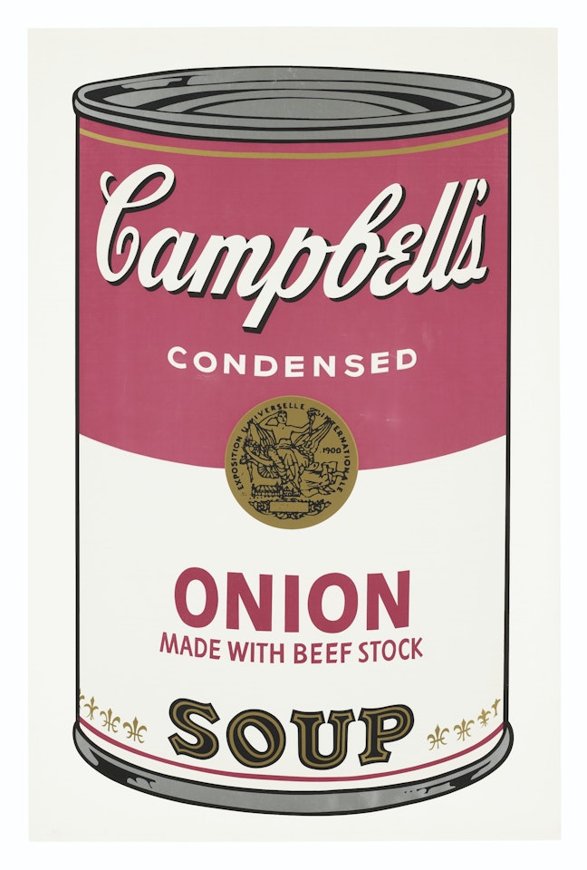 Onion, from Campbell's Soup I by Andy Warhol