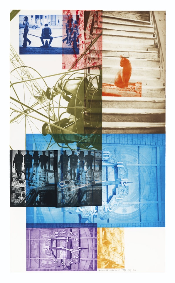 Soviet American Array III by Robert Rauschenberg