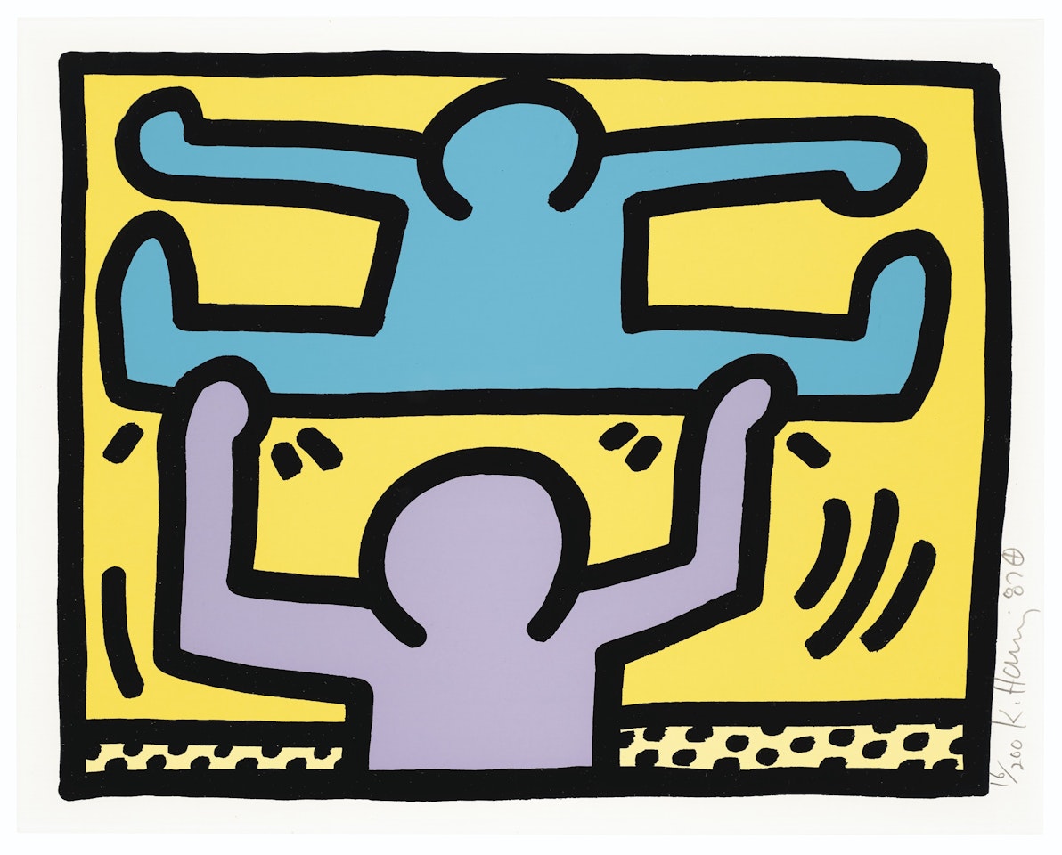Pop Shop I: one print by Keith Haring