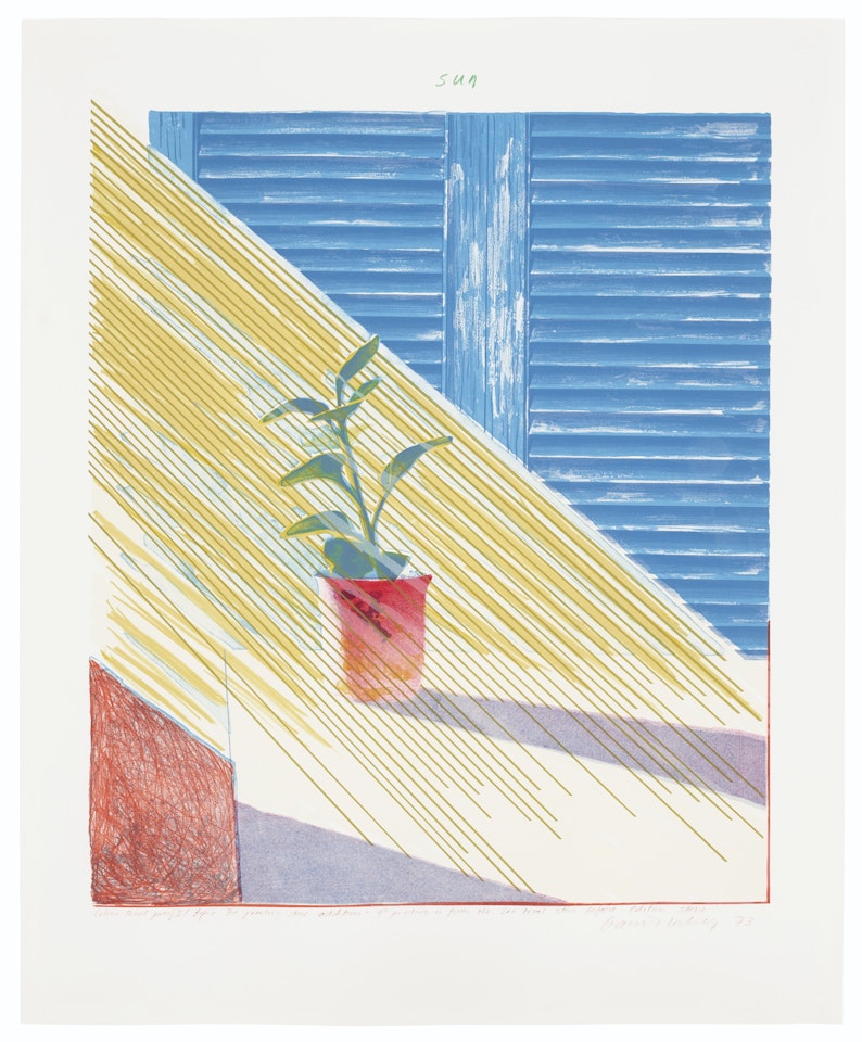 Sun State I by David Hockney