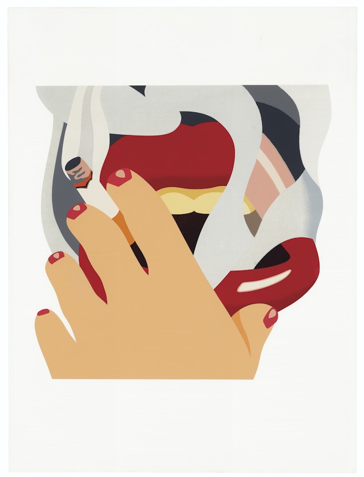 Smoker, from An American Portrait by Tom Wesselmann