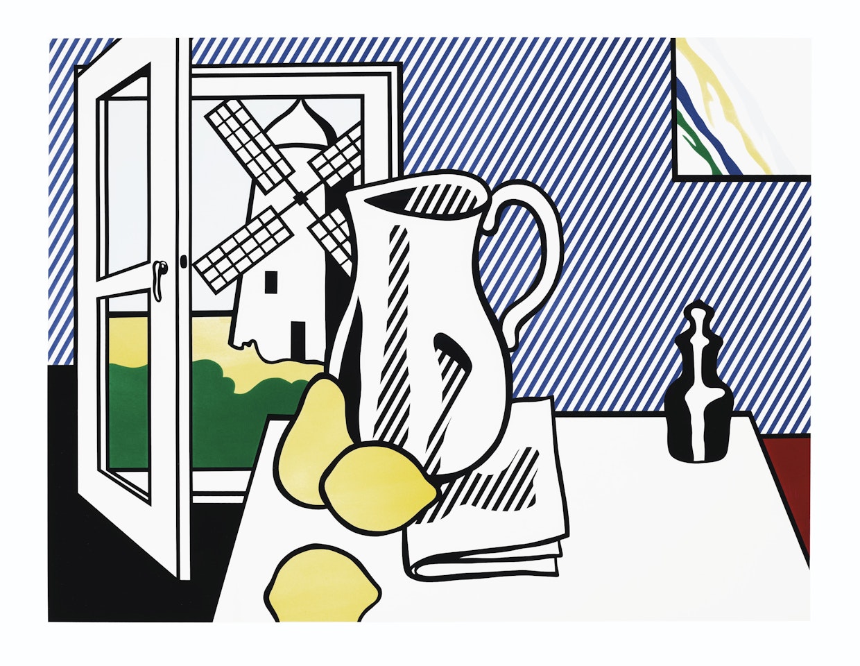 Still Life with Windmill by Roy Lichtenstein