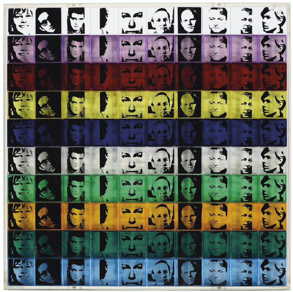 Portraits of the Artists, from Ten from Leo Castelli by Andy Warhol